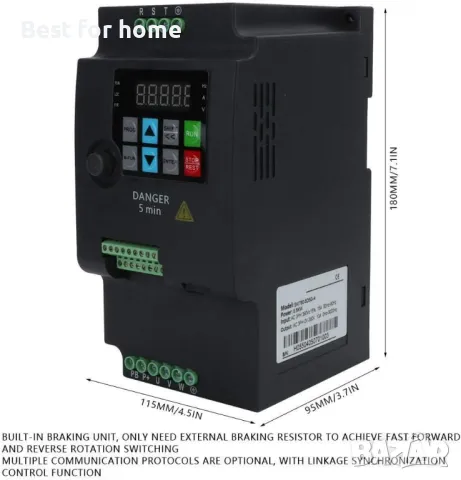 Честотен преобразувател 5,5 kW, SAKO SKI780-5D5G-4, снимка 9 - Друга електроника - 48457967