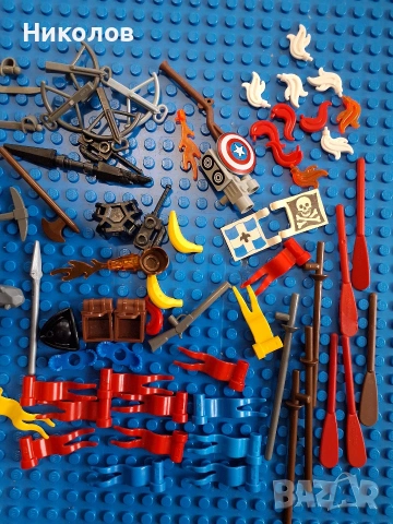 LEGO всякакви дребни аксесоари и части, снимка 3 - Конструктори - 53438302