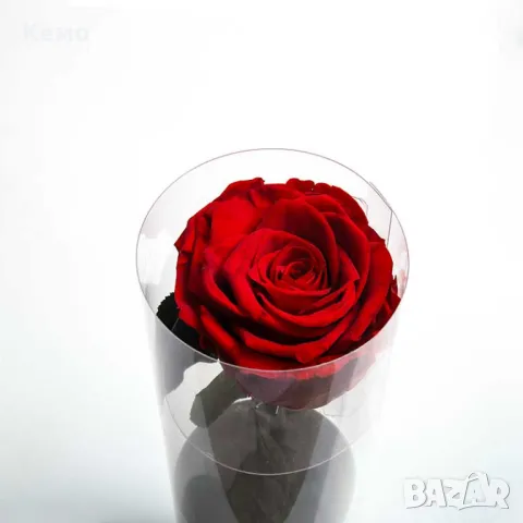 Елегантна вечна роза в стилна кутия, снимка 4 - Подаръци за жени - 48770390