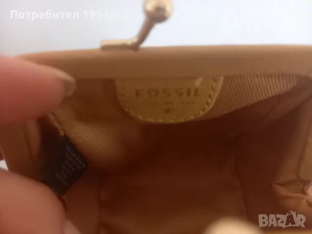 Оригинално FOSSIL протмоне за монети, снимка 6 - Портфейли, портмонета - 48369873
