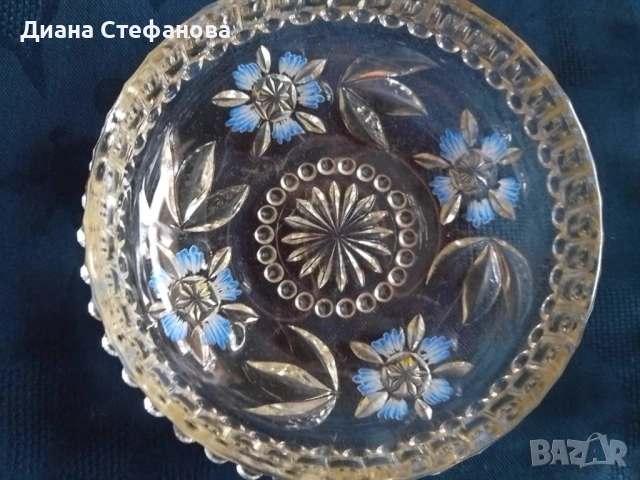 Стъклени купички за ядки, снимка 2 - Други - 53595076