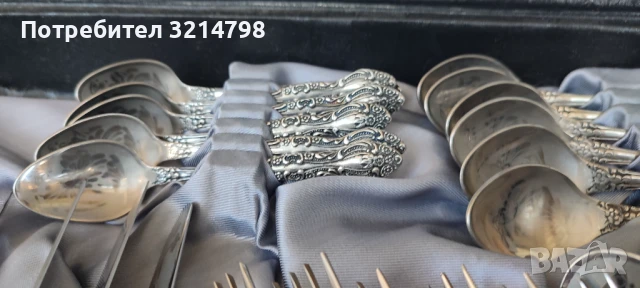 Ретро посребрени прибори за хранене , снимка 6 - Антикварни и старинни предмети - 50922689
