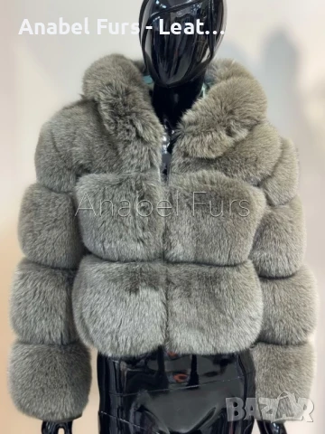 Дамски палта от естествен косъм, снимка 12 - Якета - 51394121