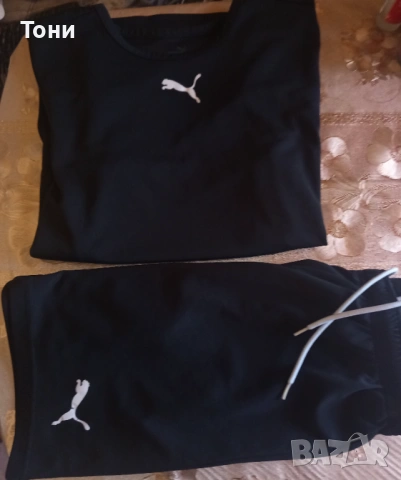 PUMA Оригинал Нов Мъжки Спортен Екип L, снимка 11 - Спортни дрехи, екипи - 53846640