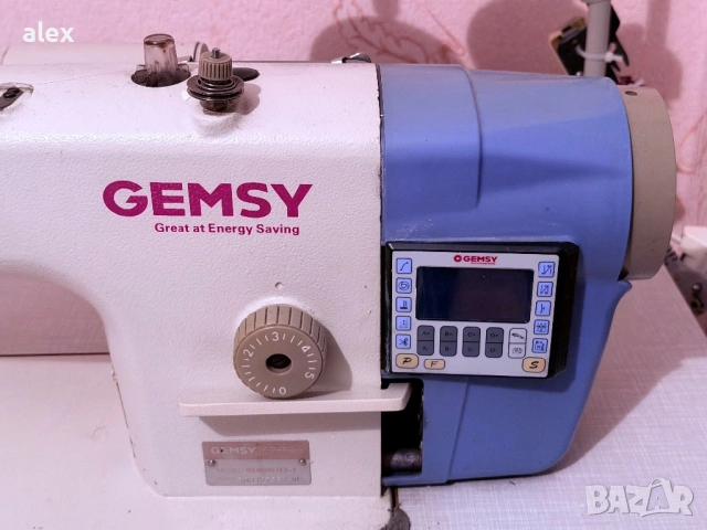 Индустриална шевна машина-GEMSY, снимка 2 - Други машини и части - 53850578