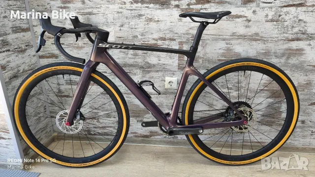 Карбонов Gravel/шосеен велосипед Scott Addict 20 Gravel SRAM Force AXS D1 XPLR Aeolus Pro 3V | S , снимка 13 - Велосипеди - 55706878