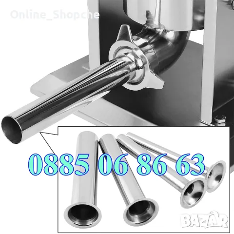 Пълначка за месо 3л, 5 л, 7 л с редуктор, кайма, наденица, суджук, снимка 5 - Друго търговско оборудване - 47638535