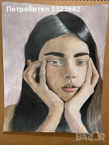 Продавам авторски портрет 