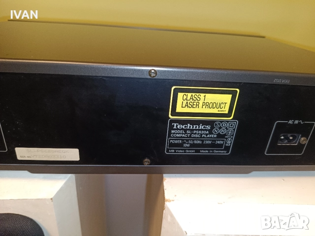 продвам TECHNICS SL-PS620A, снимка 4 - Ресийвъри, усилватели, смесителни пултове - 52893575