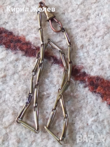 Стар кюстек за джобен часовник 51909, снимка 3 - Антикварни и старинни предмети - 52163182