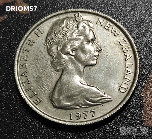 Монета Нова Зеландия - 1 бр. [1977], снимка 2 - Нумизматика и бонистика - 53295482