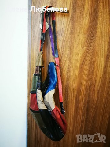 Дамска чанта естествена кожа , снимка 2 - Чанти - 34258204