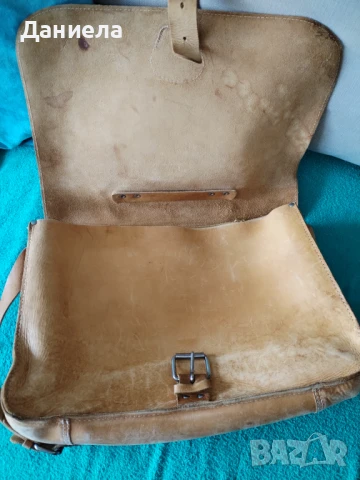 Кожена чанта, снимка 8 - Чанти - 50758995