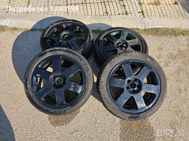 Джанти Ronal 5x100 17 цола с гуми , снимка 3 - Гуми и джанти - 53763251