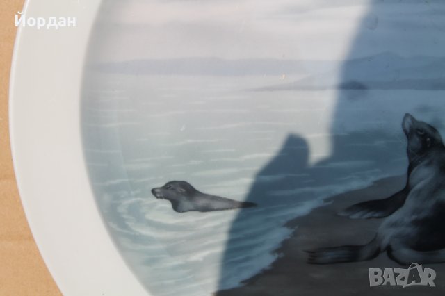 Немска порцеланова чиния за стена, снимка 5 - Колекции - 39663545