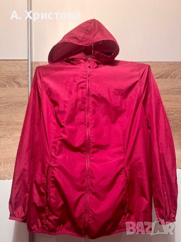 Розова ветровка с качулка, снимка 3 - Суичъри - 41332792