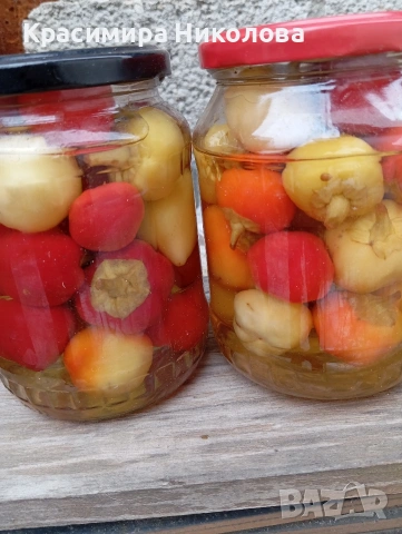 пуешко буркани,люти чушки,сладко, снимка 6 - Домашни продукти - 53661314
