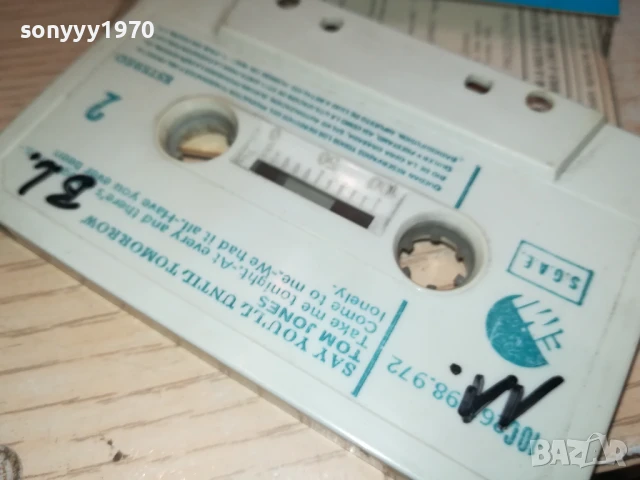 TOM JONES-ORIGINAL TAPE 1508251715, снимка 4 - Аудио касети - 51377767