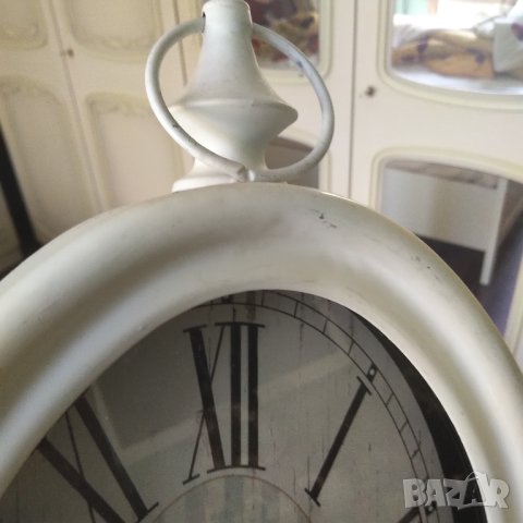 Метален английски часовник в ретро стил , снимка 4 - Стенни часовници - 42009832
