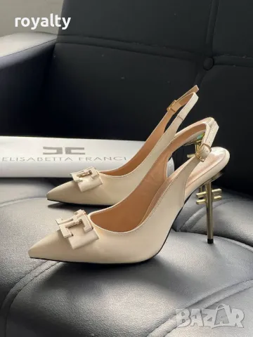 Elisabetta Franchi дамски обувки на ток , снимка 6 - Дамски елегантни обувки - 48999814
