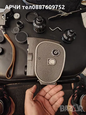 антикварна камера 8mm Movie Camera Quarz 2M Кинокамера QUARZ-2M, снимка 4 - Антикварни и старинни предмети - 56193280