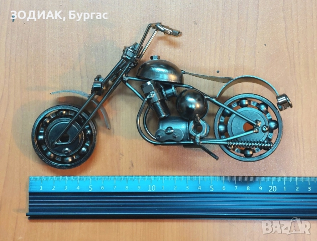 Метална Пластика - МОТОЦИКЛЕТ, снимка 8 - Декорация за дома - 24481156