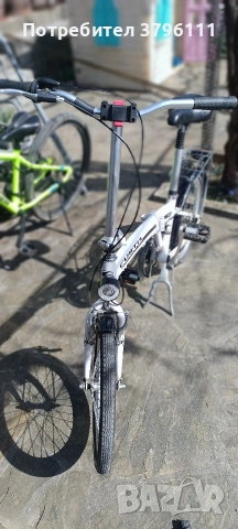 Аломиниев сгъваем велосипед, снимка 13 - Велосипеди - 53840064
