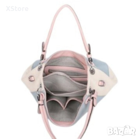 Дамска чанта тип торба от еко кожа, различни цветове, снимка 3 - Чанти - 52584783