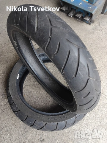 120/70-17 Bridgestone, снимка 16 - Гуми и джанти - 44491518