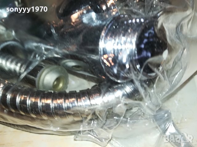 комплект за душ слушалка с маркуч и държач за стена 0501231831, снимка 15 - Душове - 39202714