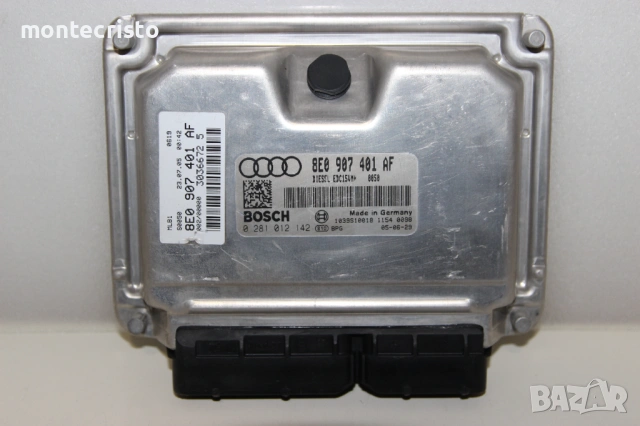 Моторен компютър Audi A4 B7 (2004-2007г.) 8E0907401AF / 8E0 907 401 AF / 0281012142 / 0 281 012 142