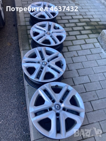 Оригинални железни джанти Renault 5*114,3 16, снимка 9 - Гуми и джанти - 52527468