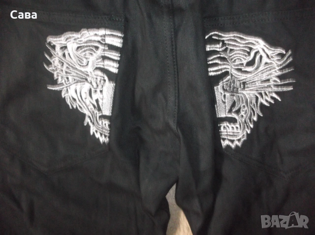 Дънки ED HARDY  мъжки,Л, снимка 4 - Дънки - 53225408