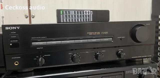 🎵 SONY TA-F319R – качествен стерео усилвател + дистанционно, снимка 2 - Ресийвъри, усилватели, смесителни пултове - 56138757