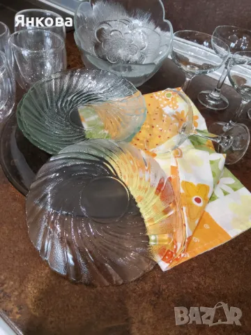 Стъклена посуда комплект с обща цена , снимка 5 - Сервизи - 49957786