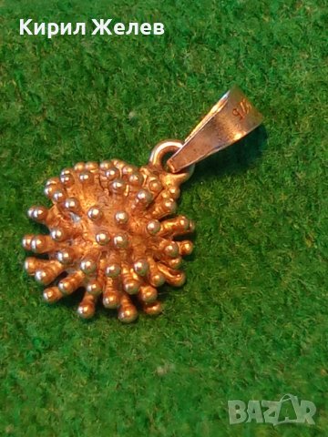 КРАСИВО СРЕБЪРНО ФЕШЪН АРТ МЕДАЛЬОНЧЕ СРЕБРО 925 ПРОБА 27423, снимка 4 - Колиета, медальони, синджири - 40502128