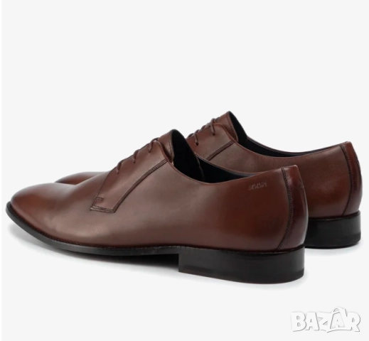 JOOP! Обувки Philemon номер 45 кожени обувки от пълнозърнеста кожа - официални, снимка 2 - Официални обувки - 51990484
