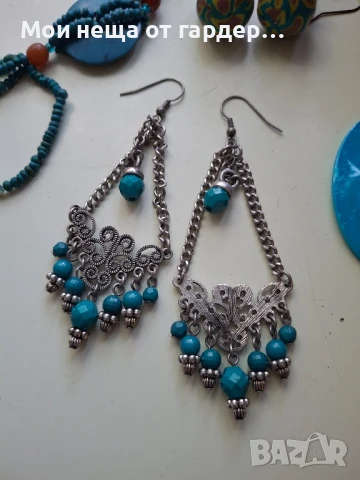 Лот африкански етно бижута,ръчна изработка. , снимка 2 - Бижутерийни комплекти - 50963288