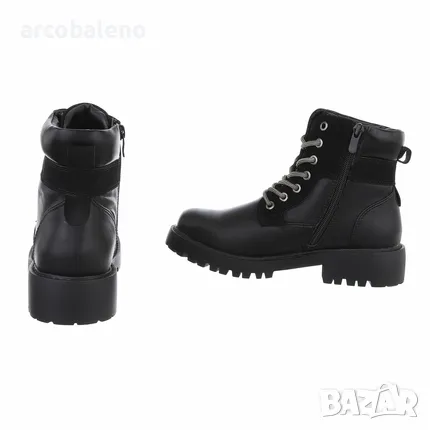 Дамски боти с връзки, 4цвята , снимка 15 - Дамски боти - 47683447