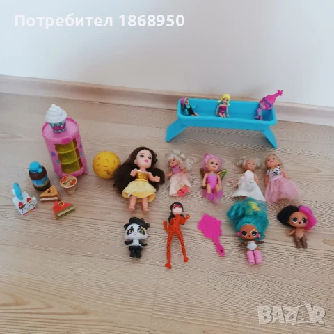 Много куклички, общо 10 лв, снимка 5 - Кукли - 51326246
