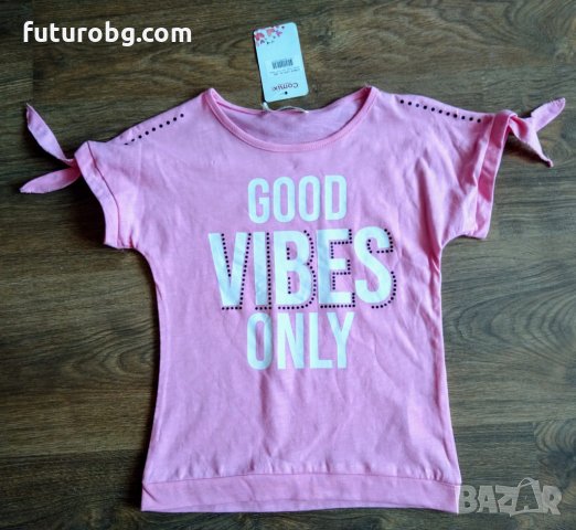  Комплект за момиче 2 части в розово и черно, снимка 2 - Детски комплекти - 33806402