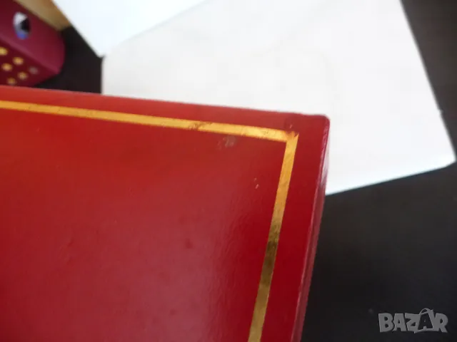 Ballograf Gilbert Paris кутия от химикалка писалка колекция червена, снимка 6 - Колекции - 48964154