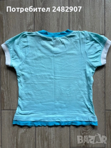 Памучна дамска тениска, снимка 6 - Тениски - 53601731