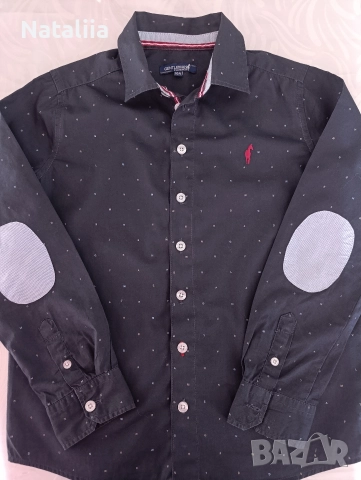 Стилна риза Gentleman Farmer – 10 г. / 134–140 см, снимка 2 - Детски ризи - 52828275