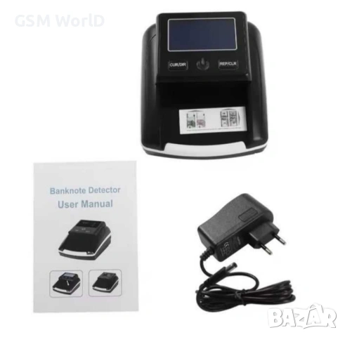 Детектор за фалшиви EURO банкноти/брояч, снимка 3 - Друга електроника - 53156411