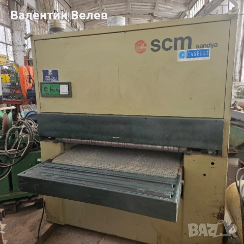 двувалов калибровачен шлайф на 1100мм.с пета-SCM