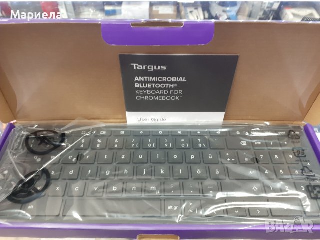 Безжична клавиатура Targus WWCB AM Bluetooth Kybd немски (AKB872DE), снимка 8 - Клавиатури и мишки - 42019260