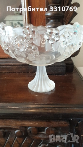 Красиви кристални фруктиери., снимка 7 - Аксесоари за кухня - 52616984