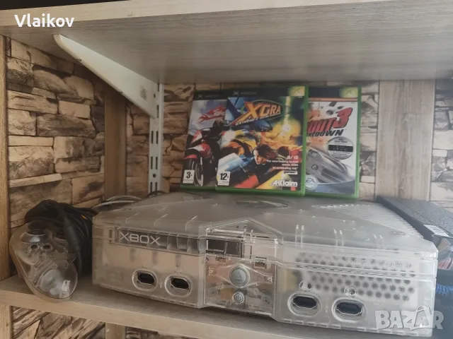 конзола xbox classic crystal edition , снимка 3 - Xbox конзоли - 56345338