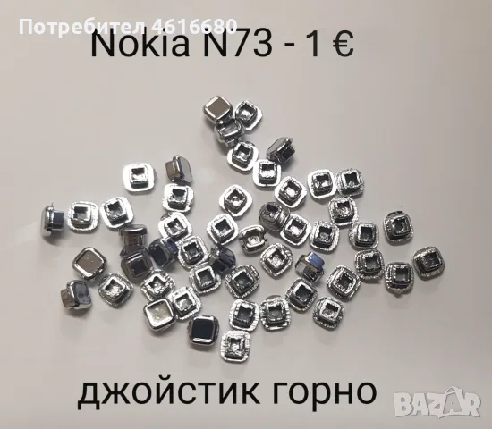 Комплект бутони за Nokia N73,Джойстик горно Nokia N73,Джойстик долно N73,Среда за Nokia N73